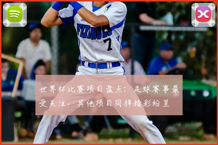 世界杯比赛项目盘点：足球赛事最受关注，其他项目同样精彩纷呈